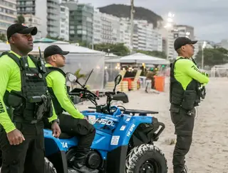 Policiamento na Praia de Copacabana já está reforçado por causa do show de Madonna