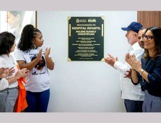 Hospital infantil em Belford Roxo é inaugurado com presença de Lula