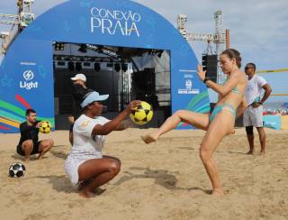 'Conexão Praia' leva esporte, cultura e sustentabilidade para a praia de Ipanema durante o G20