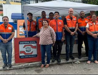 Meriti realiza simulado de proteção em caso de chuva forte no Trio de Ouro