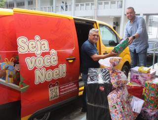 Hospital Geral de Nova Iguaçu participa da campanha "Papai Noel dos Correios