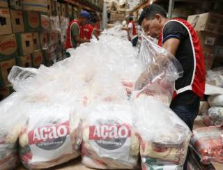 Campanha Natal sem Fome distribui 280 toneladas de alimentos