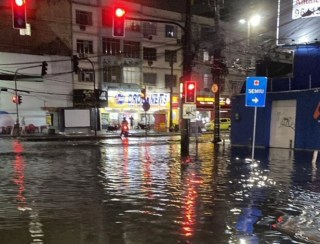 Chuva forte provoca transtornos no Rio e o tempo ficará instável até sexta-feira