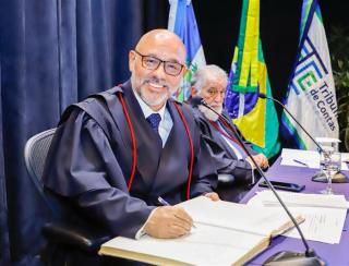 Márcio Pacheco toma posse na presidência do TCE-RJ