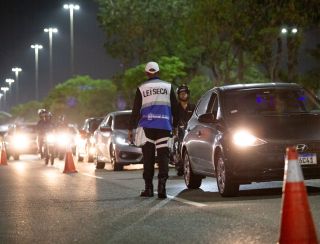 Lei Seca registrou 420 casos de alcoolemia no final de semana