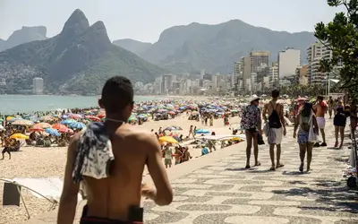 Onda de calor no Rio aumenta temperatura nos próximos dias