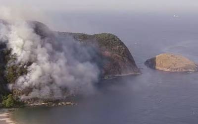 Parques do RJ são fechados à visitação por causa de incêndios