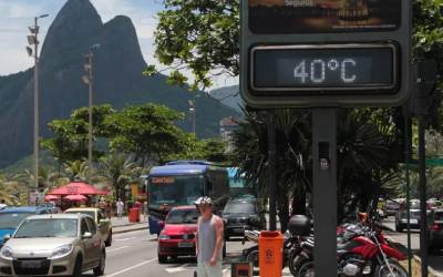  Rio de Janeiro entra no Nível de Calor 2 e hoje já é o dia mais quente do ano