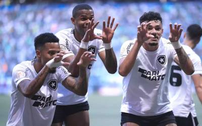 Botafogo vence Palmeiras por e 3 a 1 e reassume liderança