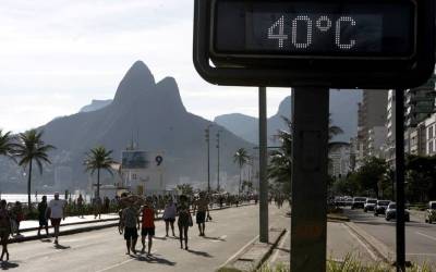 Rio registra o dia mais quente do ano