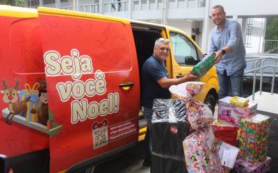 Hospital Geral de Nova Iguaçu participa da campanha "Papai Noel dos Correios