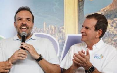 Eduardo Paes anuncia Rafael Thompson como presidente da Rioluz