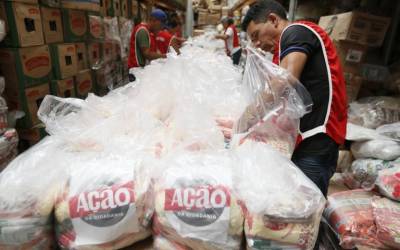 Campanha Natal sem Fome distribui 280 toneladas de alimentos