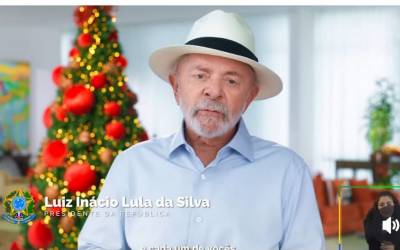 Lula faz pronunciamento de fim de ano e pede união dos brasileiros