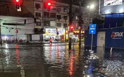 Chuva forte provoca transtornos no Rio e o tempo ficará instável até sexta-feira